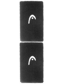 HEAD Schweißbänder Logo Breit (Schwarz)