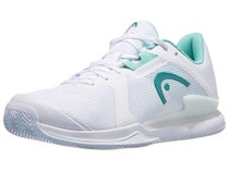 HEAD Sprint Evo 3.5 Clay White/Turquoise Women's Shoe