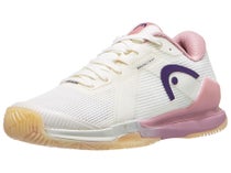 Scarpe HEAD Sprint Pro 4.0 Chalk White/Rose Donna - PADEL