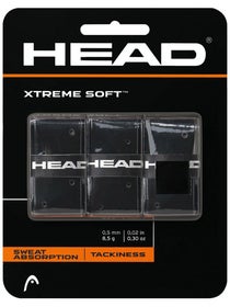 Head XtremeSoft Overgrip - 3er Pack (Schwarz)