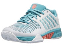 Zapatillas mujer K-Swiss Express Light 3 White/Blue TIERRA BATIDA