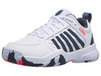 Chaussures Junior K-Swiss Court Express 2 Wh/Stargazer/Neon - TOUTES SURFACES