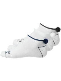 Lucky in Love Women's Pom 3-Pack Low Socks