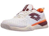 Chaussures Homme Lotto Raptor Hyperpulse 100 IV Wh/Brown - TERRE BATTUE