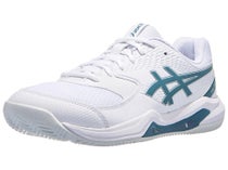 Scarpe Asics Gel Dedicate 8 Bianco/Misty Pine Uomo - PADEL