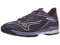 Chaussures Homme Mizuno Wave Exceed Tour 6 Grey/White/Blue TERRE BATTUE