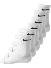 Nike Tennis 6-Pack Elevated Crew Socks White
