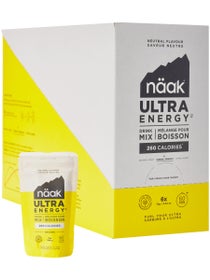 Miscela per bevanda Naak Ultra Energy (6 x 72g)