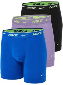 Nike Men's Cotton Stretch 3-Pack Boxer Brief - Bk/Bl/PP