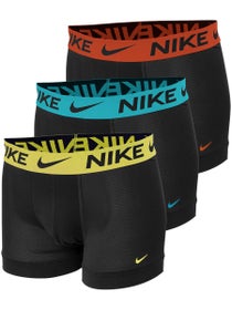 Nike Herren Elite Breathe Trunk 3er-Pack Schwarz/Blau/Rot