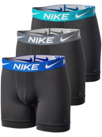Nike Herren Essential Micro Boxershorts 3er-Pack Grau/Blau