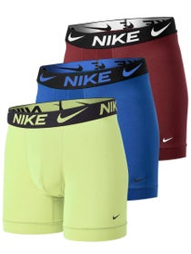 Nike Herren Essential Micro Boxershorts 3er-Pack Braun/Schwarz