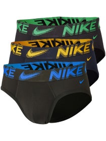 Nike Men's Essential Micro 3-Pack Brief - Black
