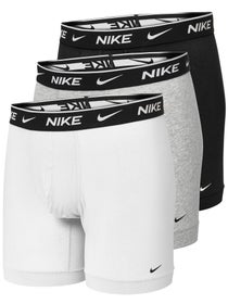 Nike Herren Boxer-Slip 3er-Pack - Schwarz/Grau/Wei&#xDF;