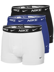 Nike Herren Baumwoll- Stretch Trunk 3er-Pack Marineblau/Schwarz/Wei&#xDF;