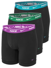 Nike Herren Baumwoll-Stretch Boxershorts 3er-Pack Schwarz