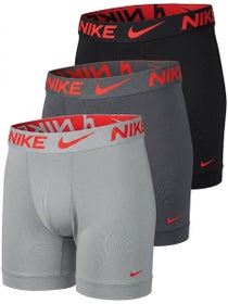Nike Men's Essential Micro 3-Pack Trunk - Grey