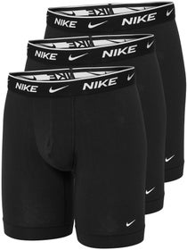 Nike Herren Long Boxershorts 3er-Pack Schwarz