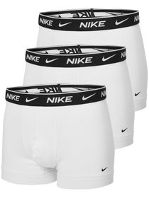 Nike Men's Cotton Stretch 3-Pack Trunk - Black