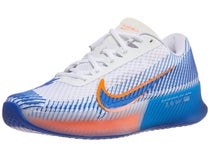 Scarpe Nike Zoom Vapor 11 Bianco/Royal/Crimson Uomo - TUTTE LE SUPERFICI