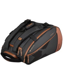 Borsa per racchette da padel Nox Luxury Open Series Nero/Marrone