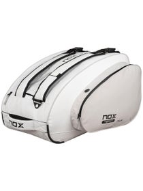 Nox ML10 Team Padel Schl&#xE4;gertasche Wei&#xDF;/Grau