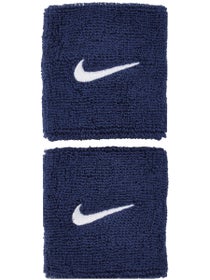 Nike Swoosh Singlewide Wristbands Navy