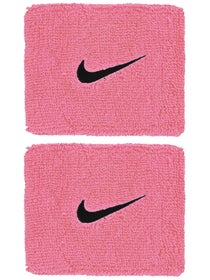 Muequeras Nike Swoosh Rosa