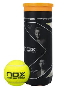 Tubo da 3 palline da padel Nox Titanium