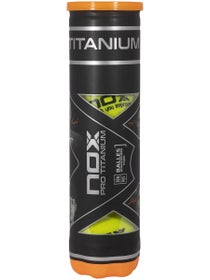 Tubo da 4 palline da padel Nox Titanium 