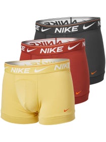 Nike Herren Ultra Comfort Trunk 3er-Pack Grau/Orange