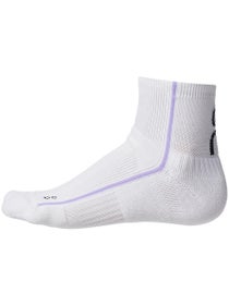 ON Mid Court Tennis Socks White/Bloom