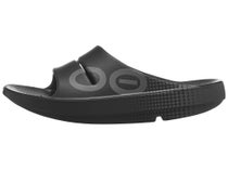 Ciabatte da recupero Oofos OOahh Sport Black Matrix Unisex