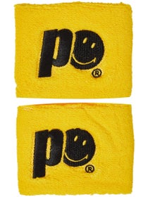 Prince x Smiley Singlewide Wristbands Yellow