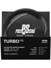 Polystar Turbo 1.25mm Tennissaite - 12m Set
