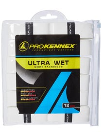 ProKennex Ultra Wet Overgrip White 12 pack