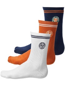 Roland Garros 3-Pack Sport Socks