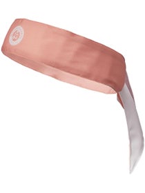 Roland Garros Performance Stirnband Wei&#xDF;/Pink