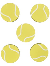Racquet Inc 5-Pack Tennis Ball Erasers