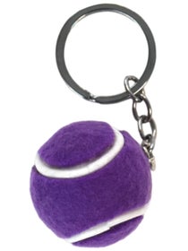 Porte-clefs Racquet Inc Tennis Ball Violet
