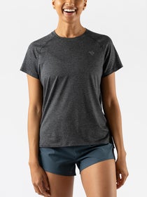 Maglia a maniche corte Rabbit EZ Black Charcoal Donna