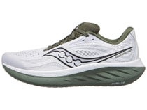 Saucony Ride 18 Herren Laufschuh White/Olivine