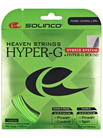 Solinco Hyper-G 16L & Hyper-G Round 16L Hybrid String 