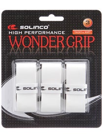 Solinco Wonder Overgrip Wei&#xDF; - 3er Pack