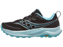 Saucony Peregrine 16 GTX Women's Shoes Black/Aqua