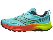 Saucony Peregrine 16 Men's Shoes Splash/Citron