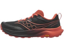 Saucony Peregrine 16 Men's Shoes Black/Rust