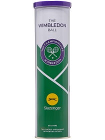 Slazenger Wimbledon Tennis 4 Ball Can