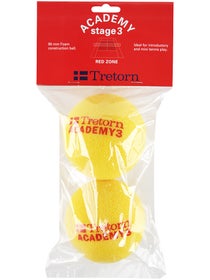 Tretorn Academy Red Foam Ball, 2er Pack