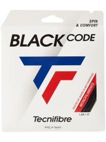 Cordage Tecnifibre Black Code 1,24 mm - 12,2 m